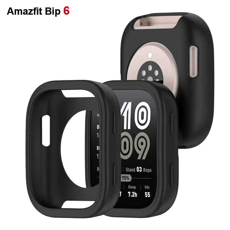 Smartwatch Band Accessories - เคสสำหรับนาฬิกาอัจฉริยะ Amazfit Bip 6 อุปกรณ์เสริม เคสป้องกันแบบโปร่ง