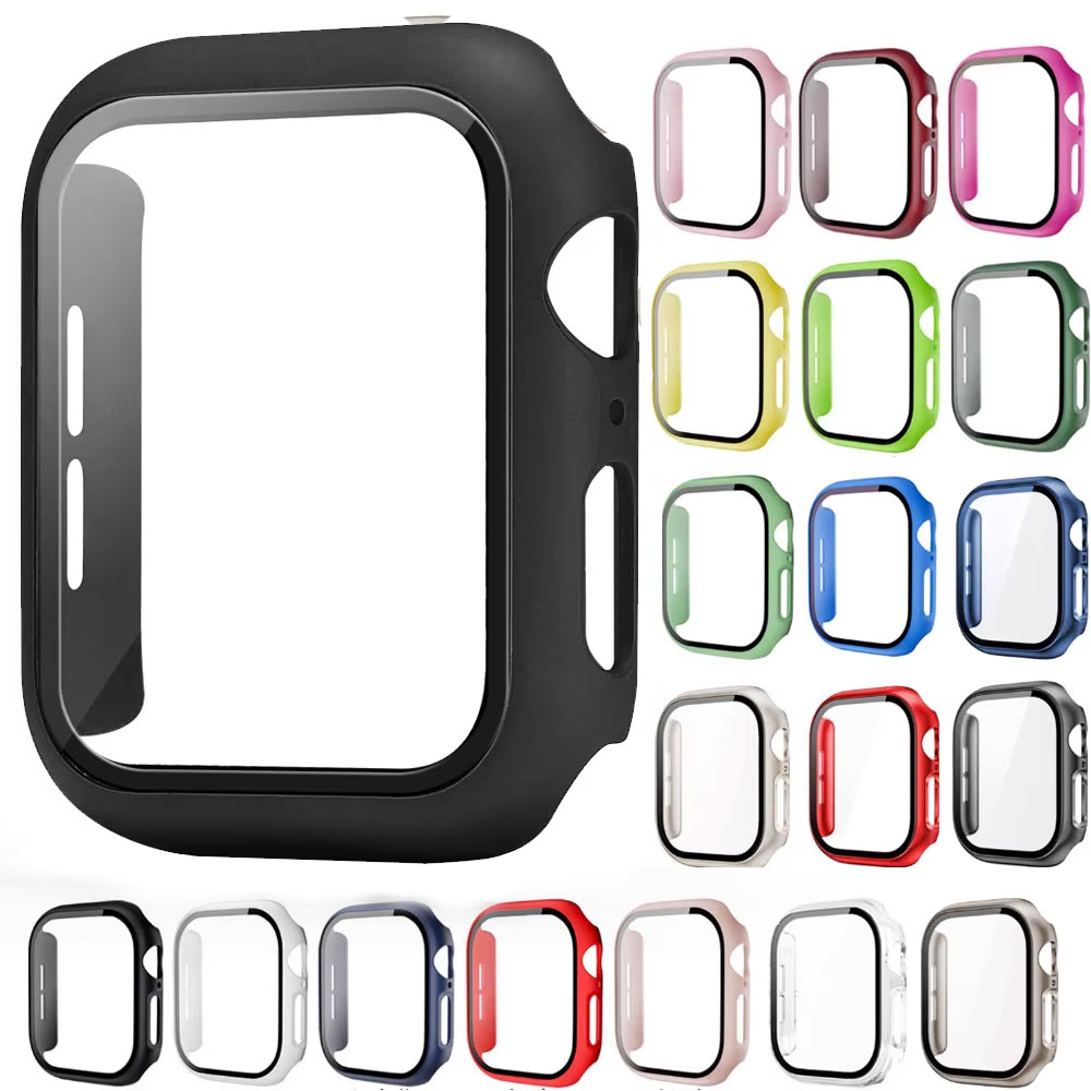 Smartwatch Case - กระจกนิรภัยป้องกันหน้าจอสําหรับ Apple Watch Series 9 Ultra