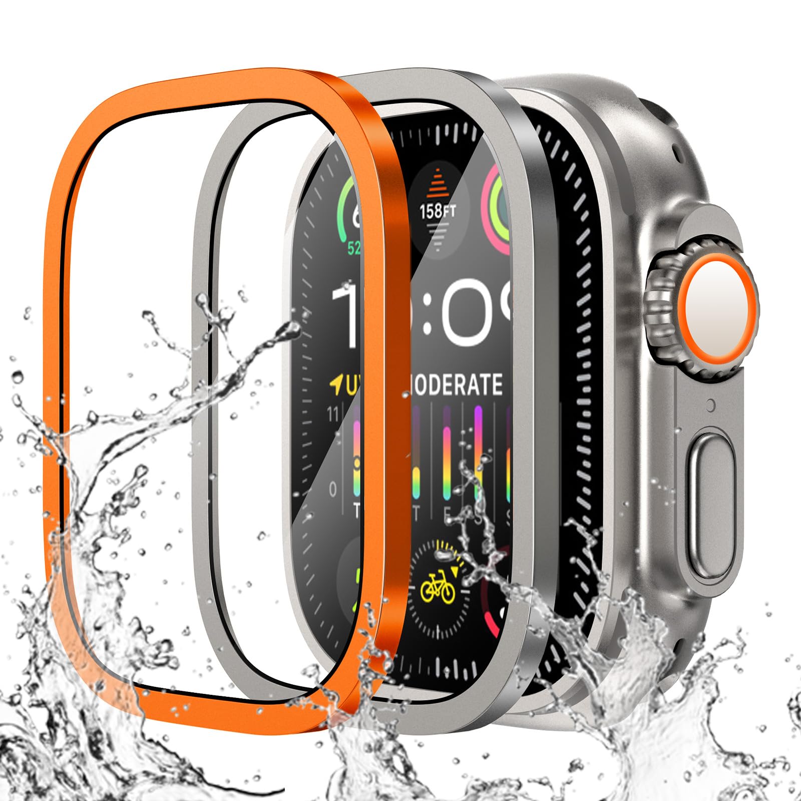 Apple Smartwatch Accessories - กระจกนิรภัยสําหรับ Apple Watch Ultra 49 มม.