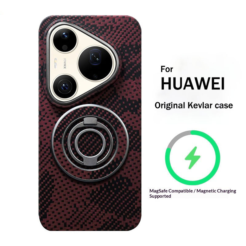 Huawei Pura 70 - เคสโทรศัพท์ไฟเบอร์อะรามิดเคฟลาร์สำหรับ Huawei Pura 90 80 70