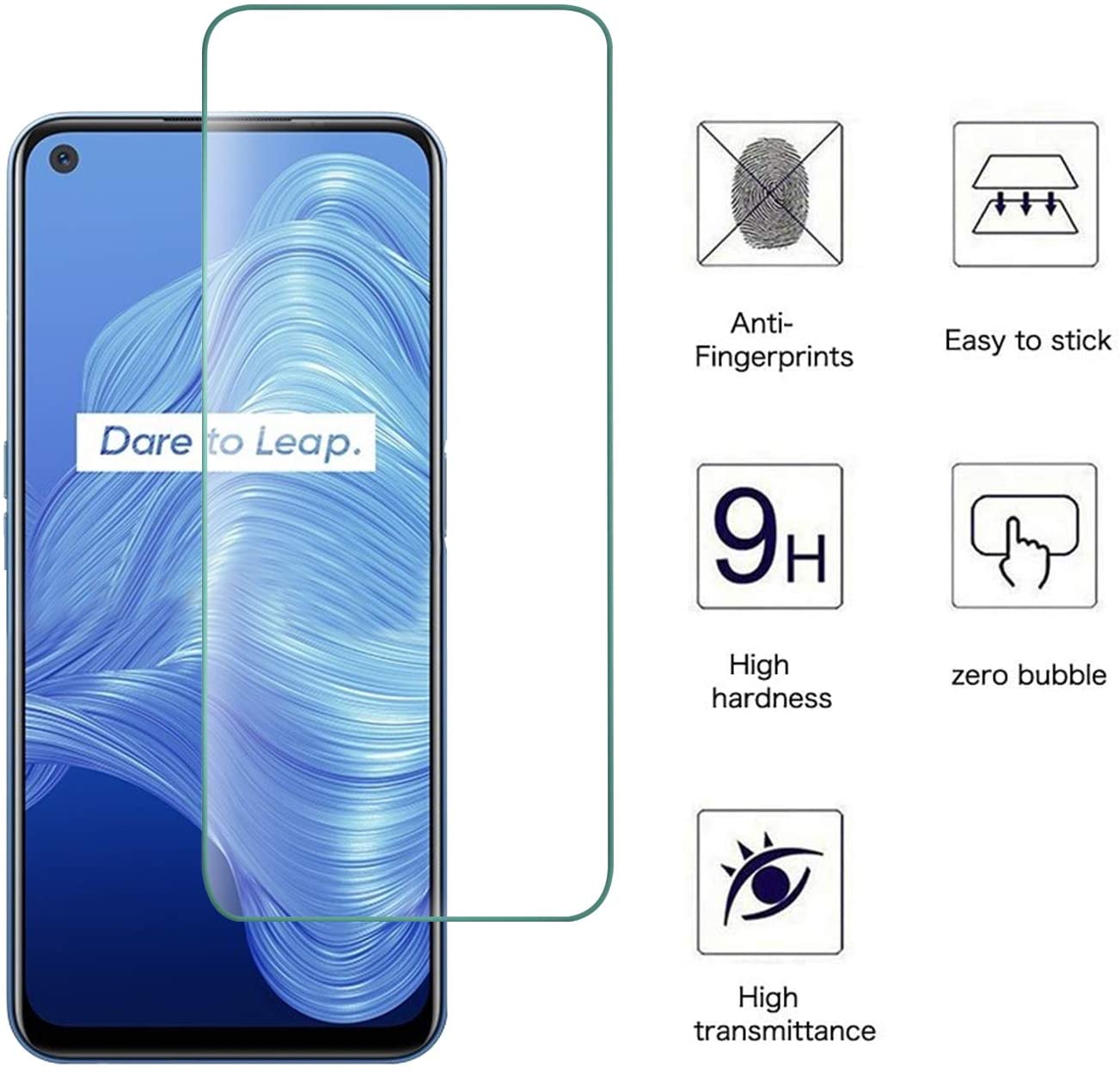 Realme Gt 6 - กระจกนิรภัยสำหรับ Realme 6 7 8 Pro