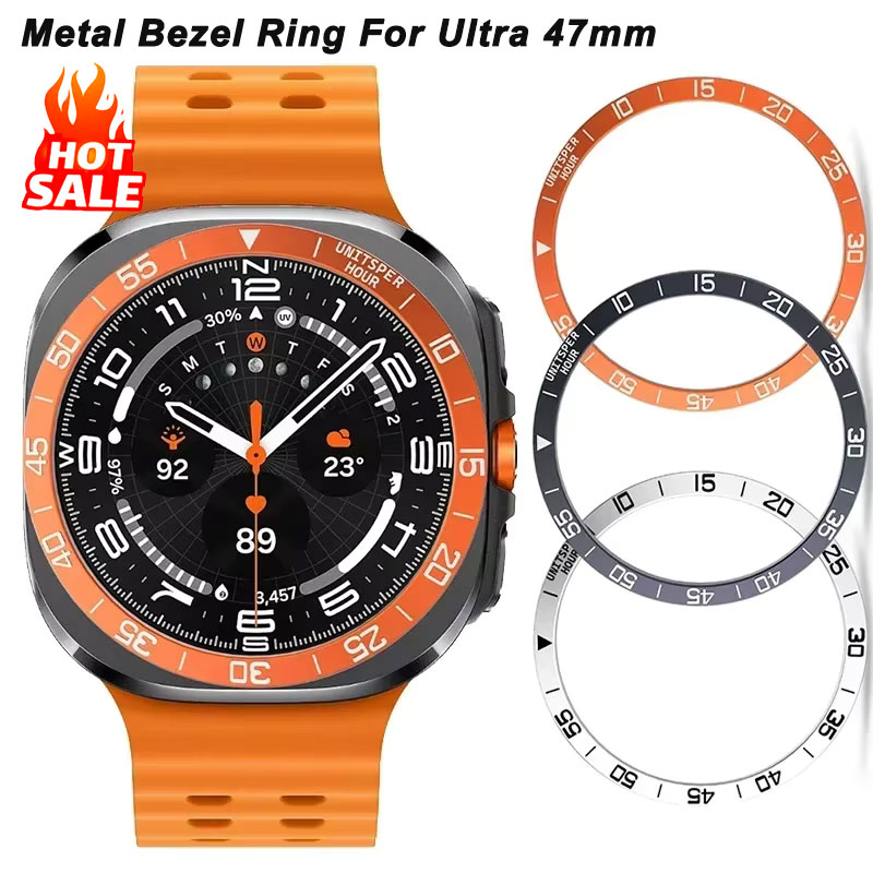 Android Smartwatch Accessories - ฝาครอบโลหะ BEZEL แหวนสําหรับ Samsung Galaxy Watch