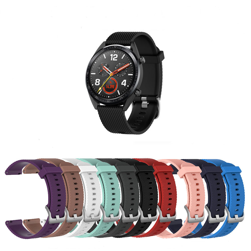 Silicone Band Replacement - 22 มม.สําหรับ Samsung นาฬิกาสําหรับ Galaxy นาฬิกา