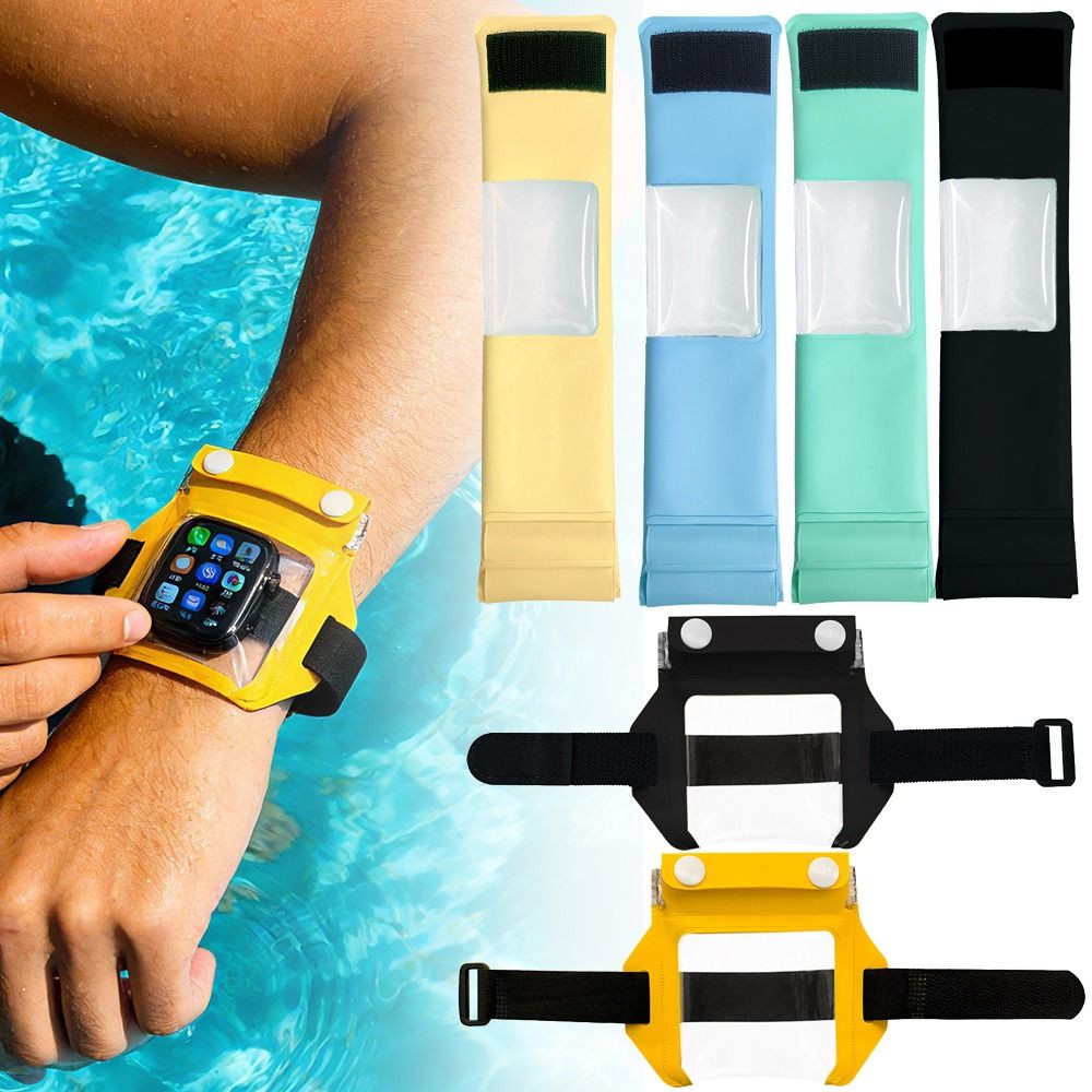 Smartwatch Touch - สมาร์ทวอทช์ที่รองรับหน้าจอสัมผัส ฝาครอบกันน้ำ สมาร์ทวอทช์กันน้ำหลากสี ฝาครอบป้องกัน อุปกรณ์เสริม PVC