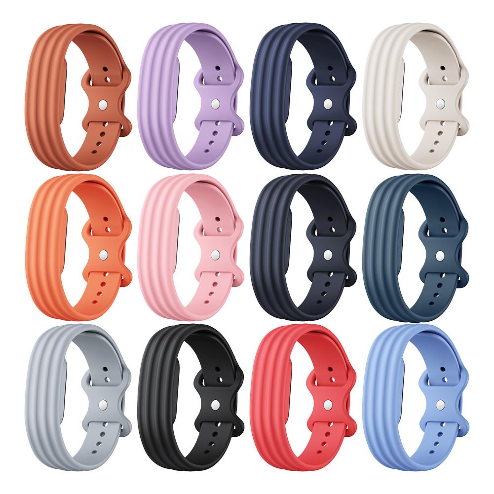 Silicone Band Replacement - สายนาฬิกาซิลิโคนสำหรับกีฬา สำหรับ Google Fitbit Air Fitness