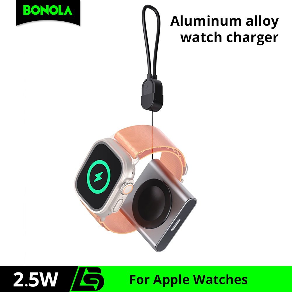 Smartwatch Ac - โบโนลาเครื่องชาร์จไร้สายแบบแม่เหล็กสำหรับแอปเปิ้ลวอทช์ 11/อัลตร้า/10/9/8/7/6 แท่นชาร์จเร็วสายเคเบิลประเภทซีสำหรับไอวอทช์ 5/4/3