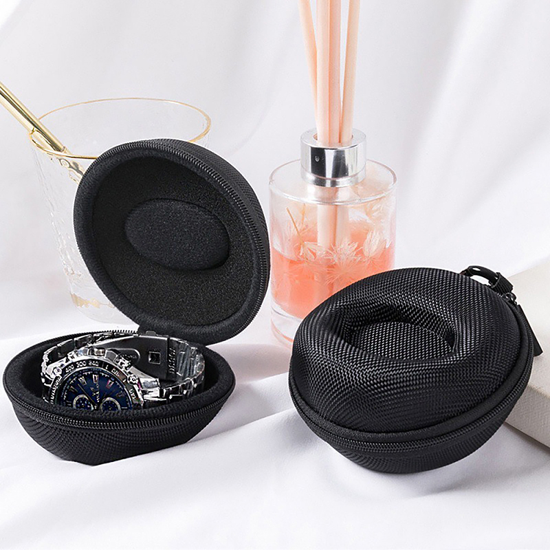 Smartwatch Store - กล่องเก็บนาฬิกา 1 ชิ้น กล่องเก็บของแบบพกพาทนต่อแรงกระแทกเหมาะสำหรับจัดเก็บนาฬิกาและสมาร์ทวอทช์