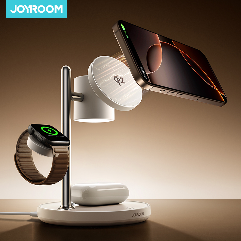 Smartwatch Ac - สถานีชาร์จแม่เหล็ก Joyroom 4-in-1 สำหรับ iPhone 17-12