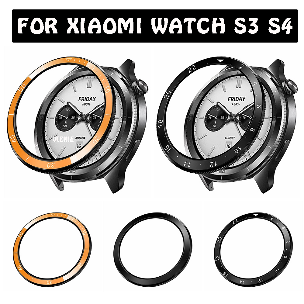 Xiaomi Smartwatch S3 Accessories - สําหรับ Xiaomi นาฬิกา S4 S3 ฝาครอบแหวน