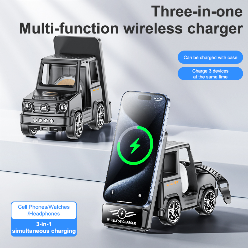 มัลติฟังก์ชั่นไร้สาย Charger 3 - Smartwatch Ac บทวิจารณ์และราคา