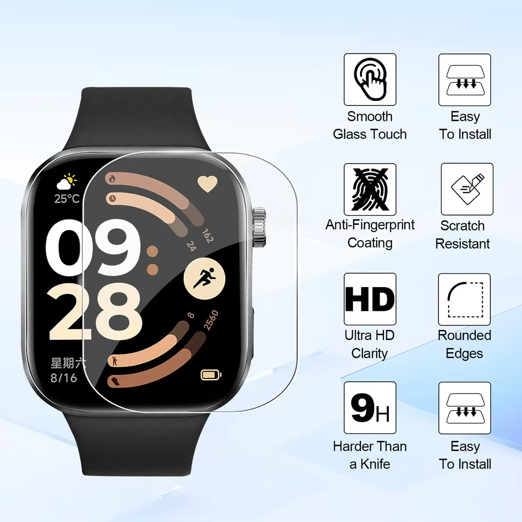 1-5 ชิ้นฟิล์มนุ่มสำหรับเสี่ยวม - Smartwatch Case บทวิจารณ์และราคา