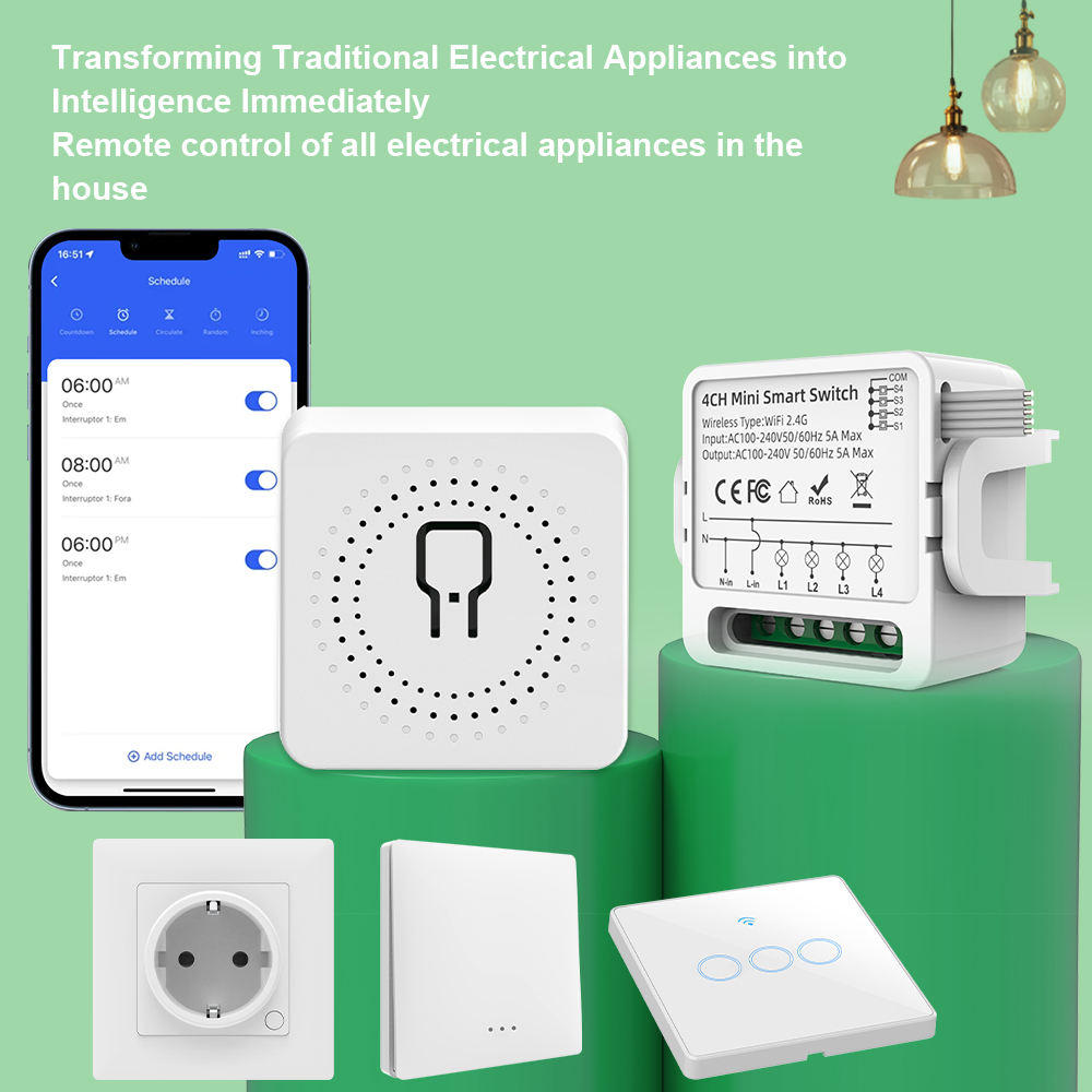 สวิตช์อัจฉริยะ Tuya WiFi 1/2/3 - Smart Accessories บทวิจารณ์และราคา