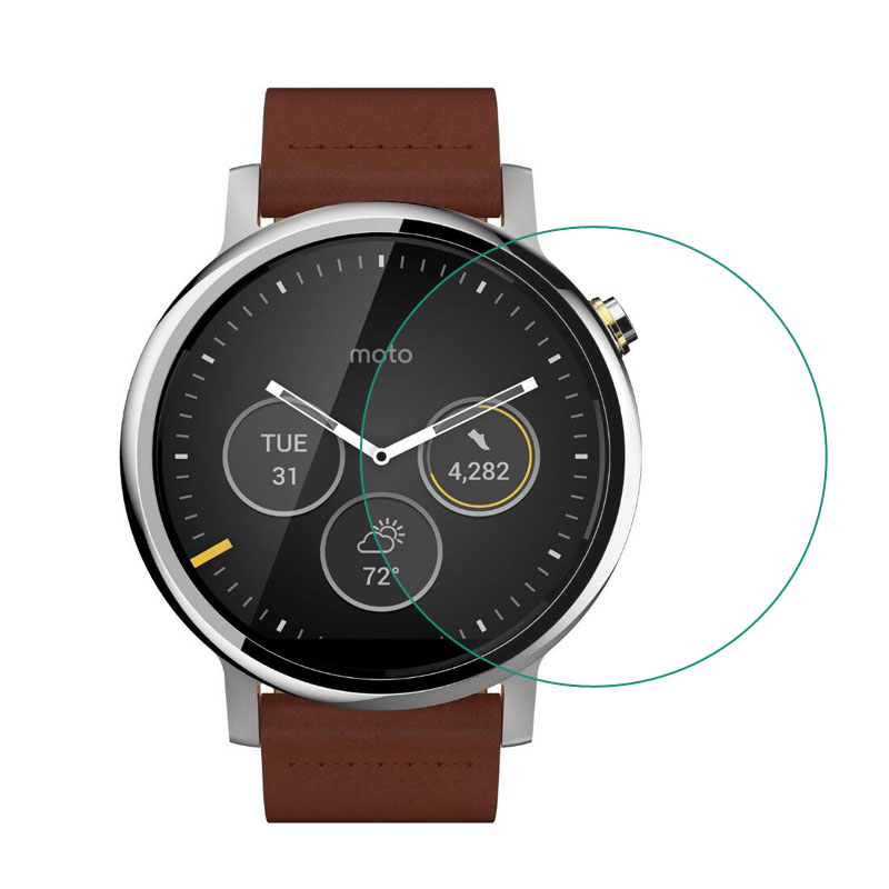 กระจกนิรภัยป้องกันฟิล์มสําหรับ - Motorola Smartwatch Accessories บทวิจารณ์และราคา