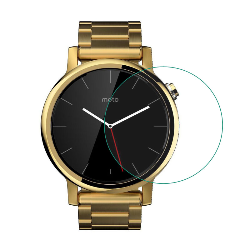 กระจกนิรภัยป้องกันฟิล์มสําหรับ - Motorola Smartwatch Accessories บทวิจารณ์และราคา