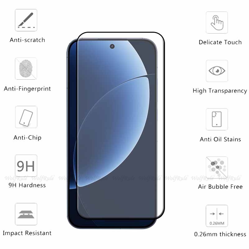 ฟิล์มกระจกนิรภัย 6-in-1 สำหรับ - Realme Gt 6 บทวิจารณ์และราคา