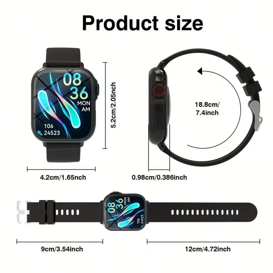 1 ชิ้น 2025 สมาร์ทวอทช์พร้อมหน - Smartwatch Touch บทวิจารณ์และราคา