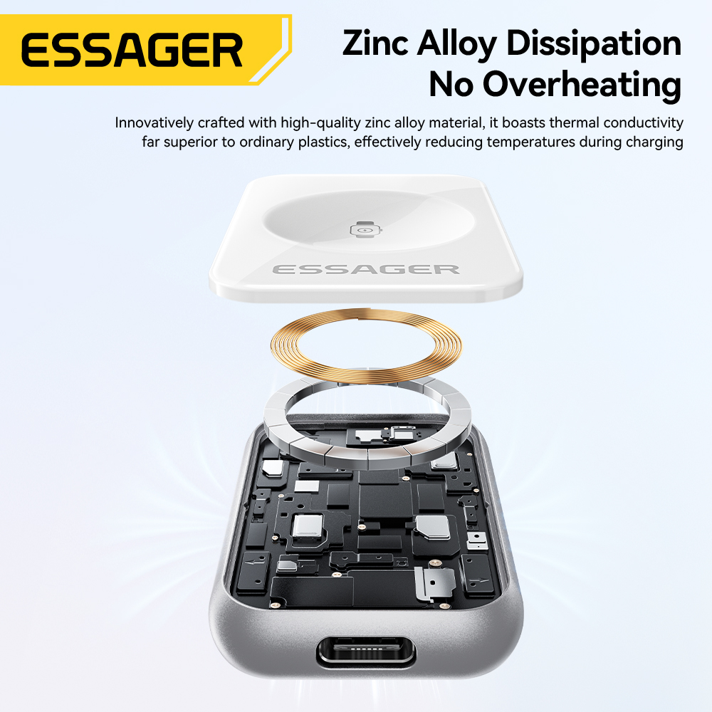 Essager ที่ชาร์จไร้สายแม่เหล็ก - Smartwatch Ac บทวิจารณ์และราคา