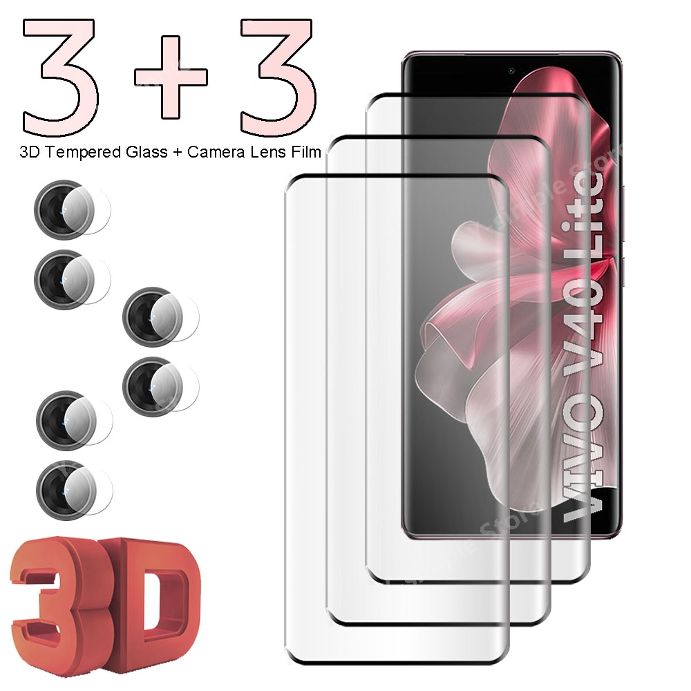 กระจกนิรภัยแบบโค้ง 3+3 ชิ้น สำ - Vivo V40 บทวิจารณ์และราคา