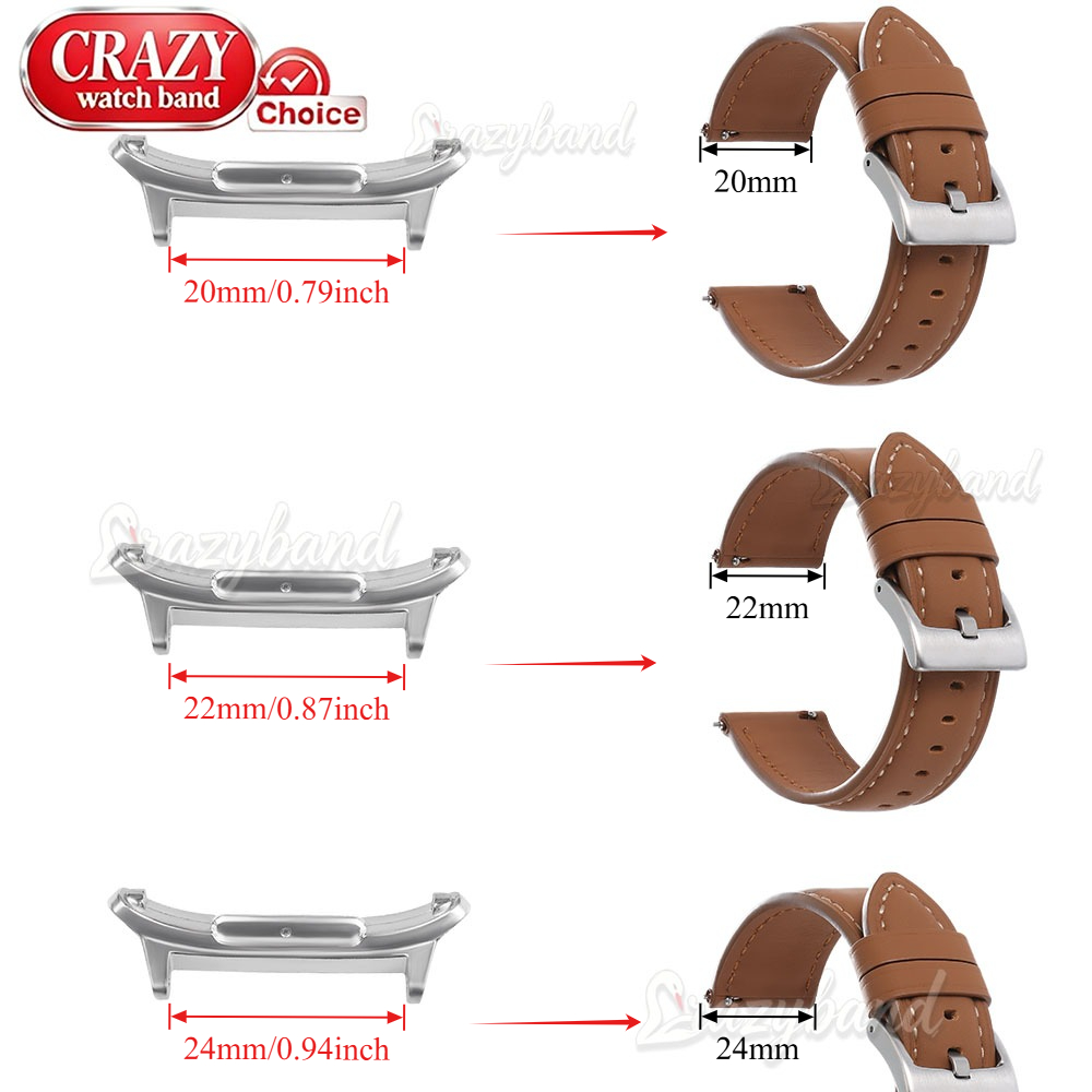 1 คู่ตัวเชื่อมต่อสแตนเลสสำหรับ - Watch Band Connector บทวิจารณ์และราคา