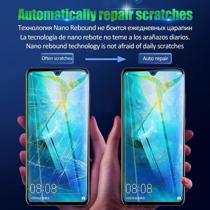 3 ชิ้นคลุมทั้งหมดฟิล์มไฮโดรเจล - Huawei Pura 70 บทวิจารณ์และราคา