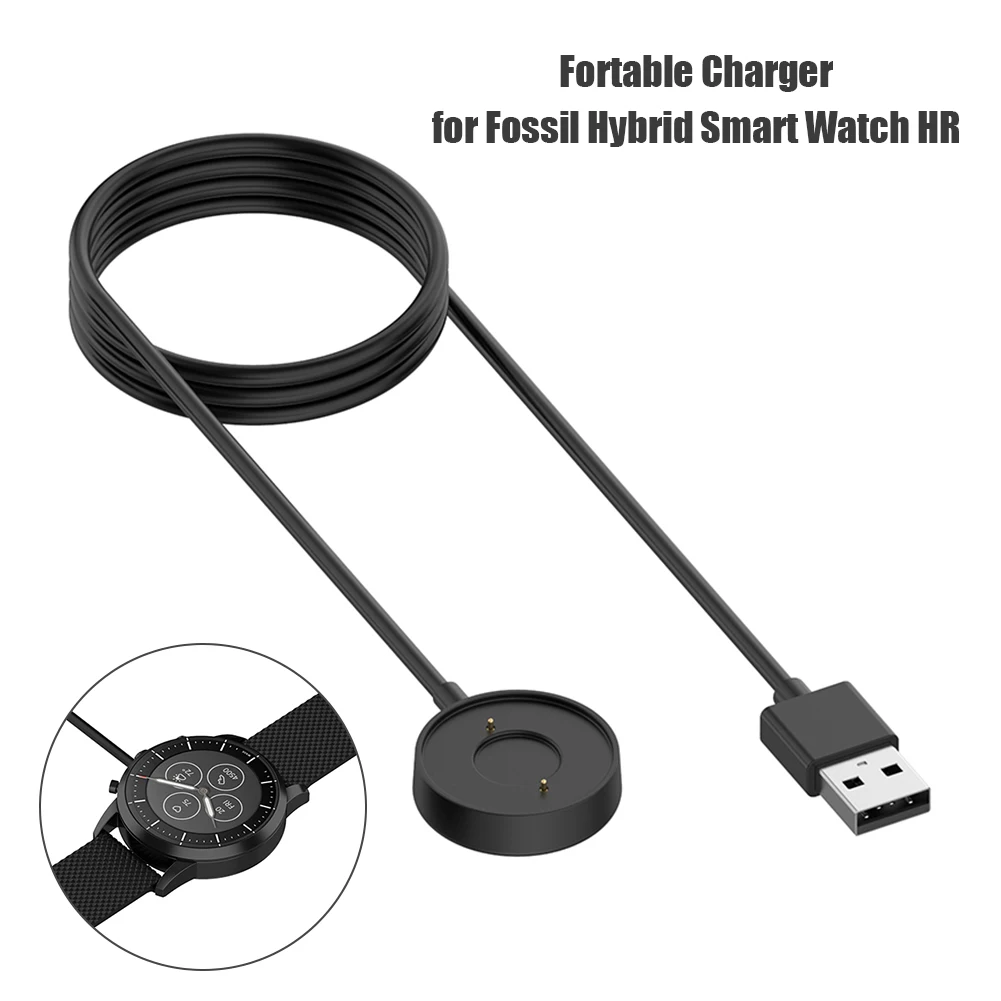3 ฟุตสาย USB Charger องค์ประกอ - Fossil Smartwatch Accessories บทวิจารณ์และราคา