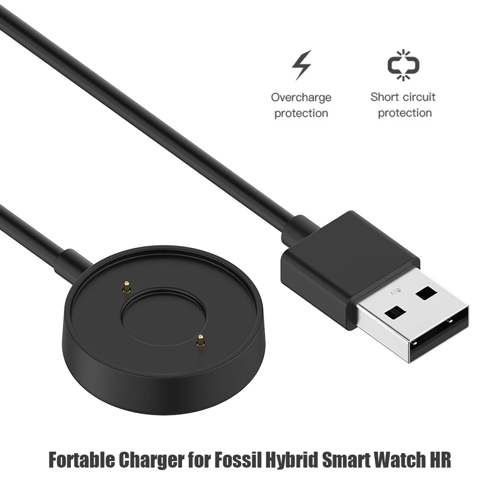 3 ฟุตสาย USB Charger องค์ประกอ - Fossil Smartwatch Accessories บทวิจารณ์และราคา
