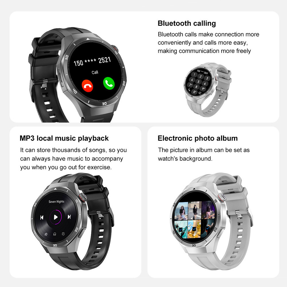 DT5 Pro สมาร์ทวอท์ชสําหรับผู้ช - Android Smartwatch Accessories บทวิจารณ์และราคา