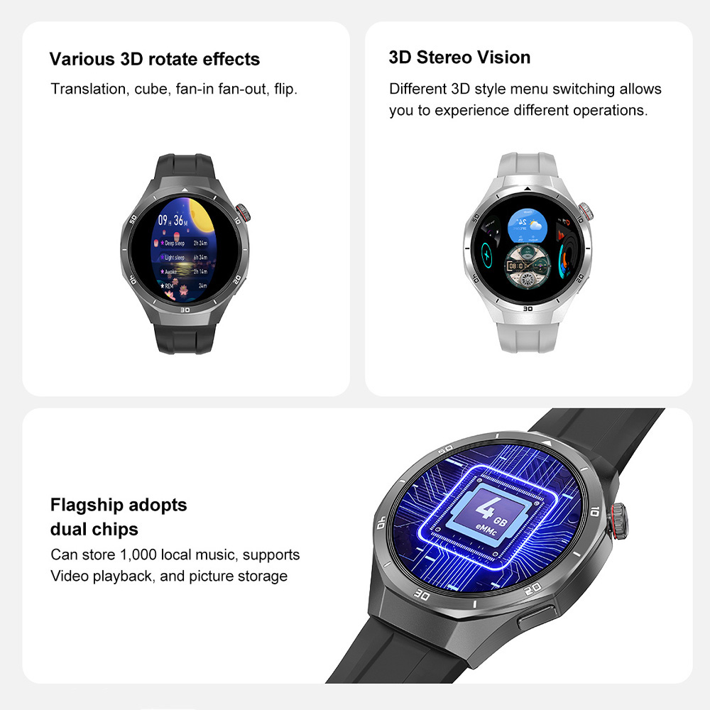 DT5 Pro สมาร์ทวอท์ชสําหรับผู้ช - Android Smartwatch Accessories บทวิจารณ์และราคา
