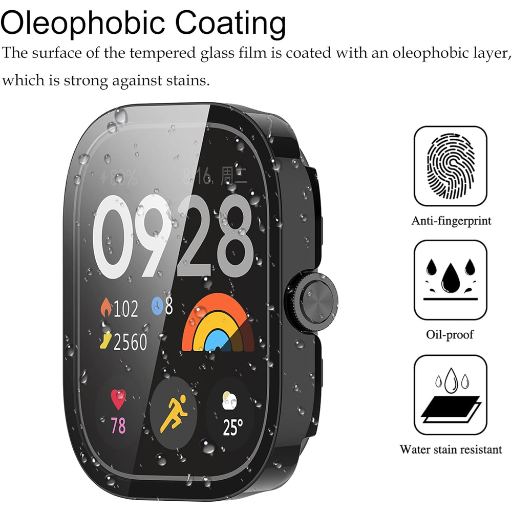 กระจกนิรภัย + เคสสำหรับเสี่ยวม - Smartwatch Band Accessories บทวิจารณ์และราคา