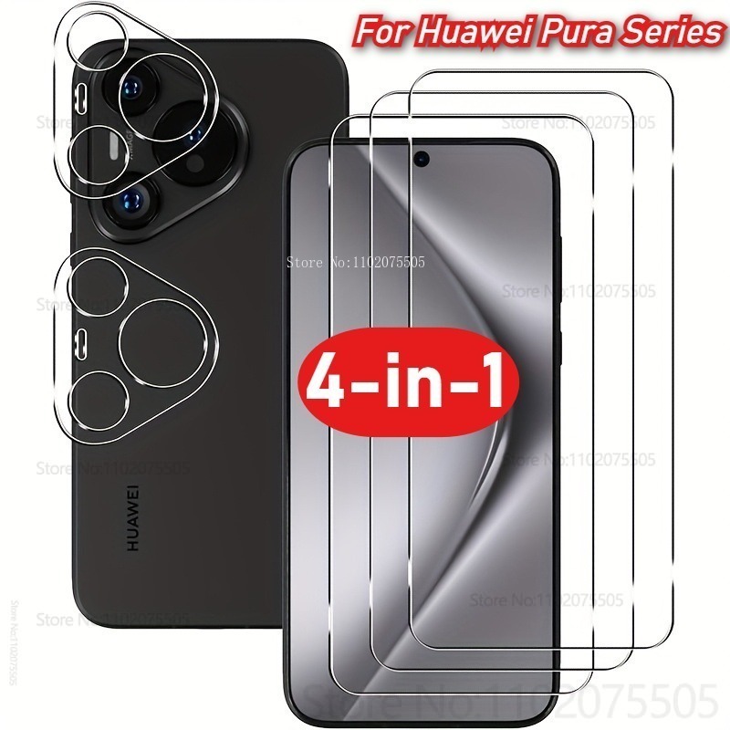 [4-in-1]2Pcs Full Coverage Tem - Huawei Pura 70 บทวิจารณ์และราคา