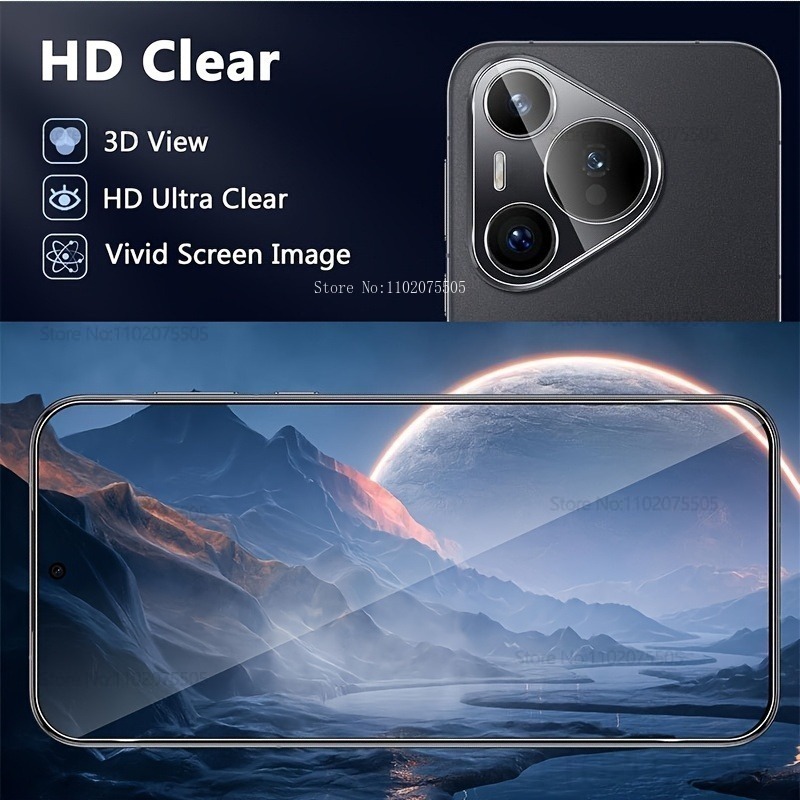 [4-in-1]2Pcs Full Coverage Tem - Huawei Pura 70 บทวิจารณ์และราคา