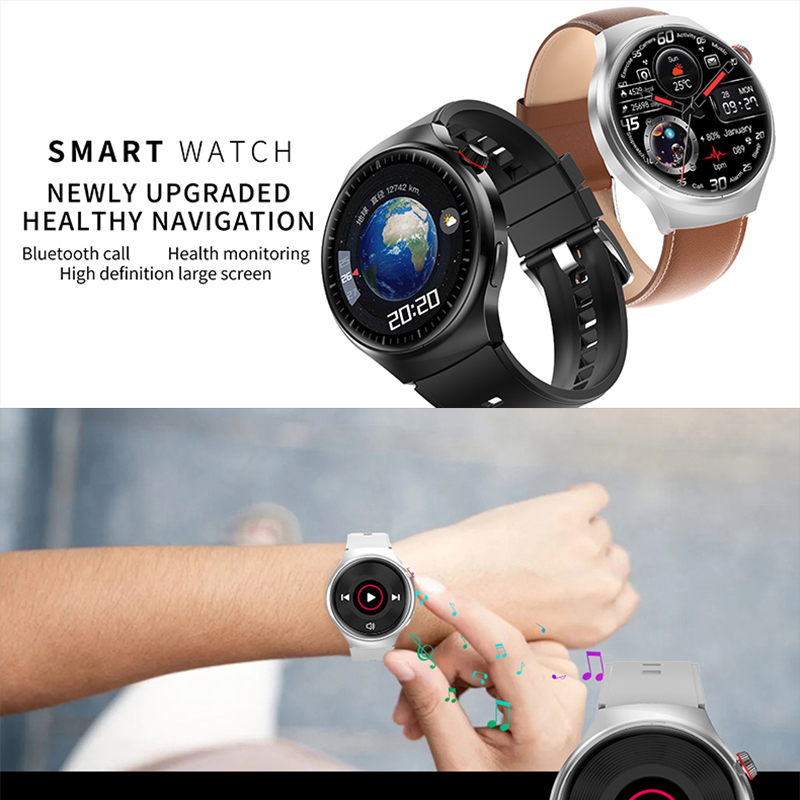 ใหม่สมาร์ทวอทช์สำหรับผู้ชายหน้ - Smartwatch M Active บทวิจารณ์และราคา
