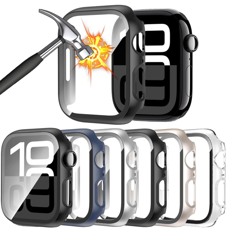 กระจก+เคสสำหรับ Apple Watch ขน - Smartwatch Band Accessories บทวิจารณ์และราคา