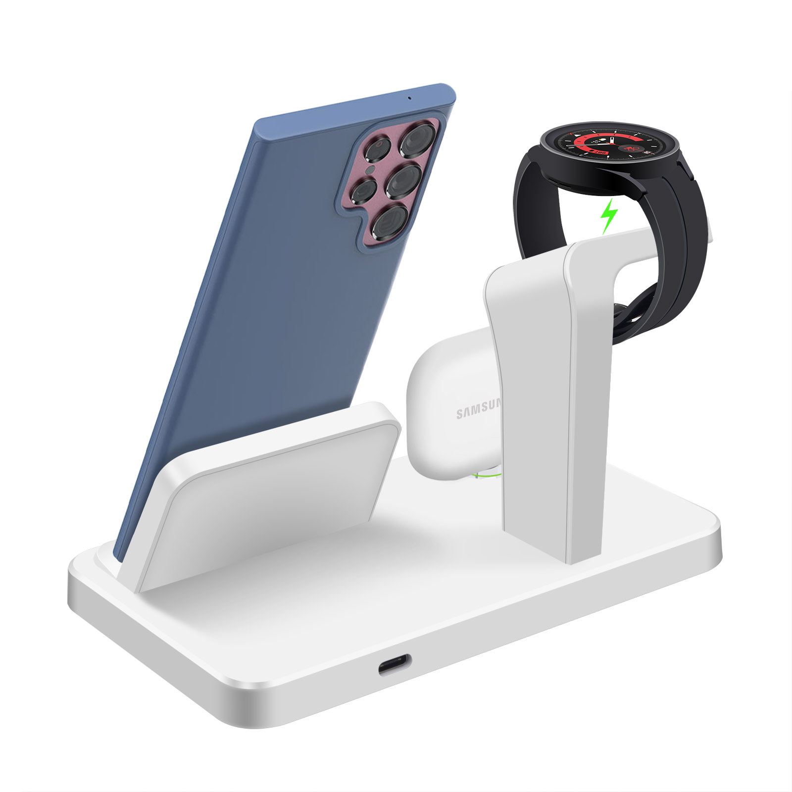 แท่นชาร์จไร้สายแบบ 3 in 1 พร้อ - Watch Charger Cable บทวิจารณ์และราคา