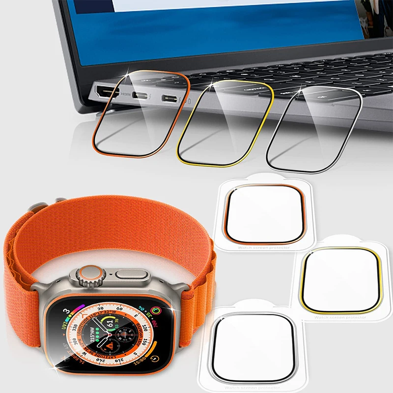 กระจกนิรภัยสำหรับนาฬิกา Apple  - Apple Smartwatch Accessories บทวิจารณ์และราคา