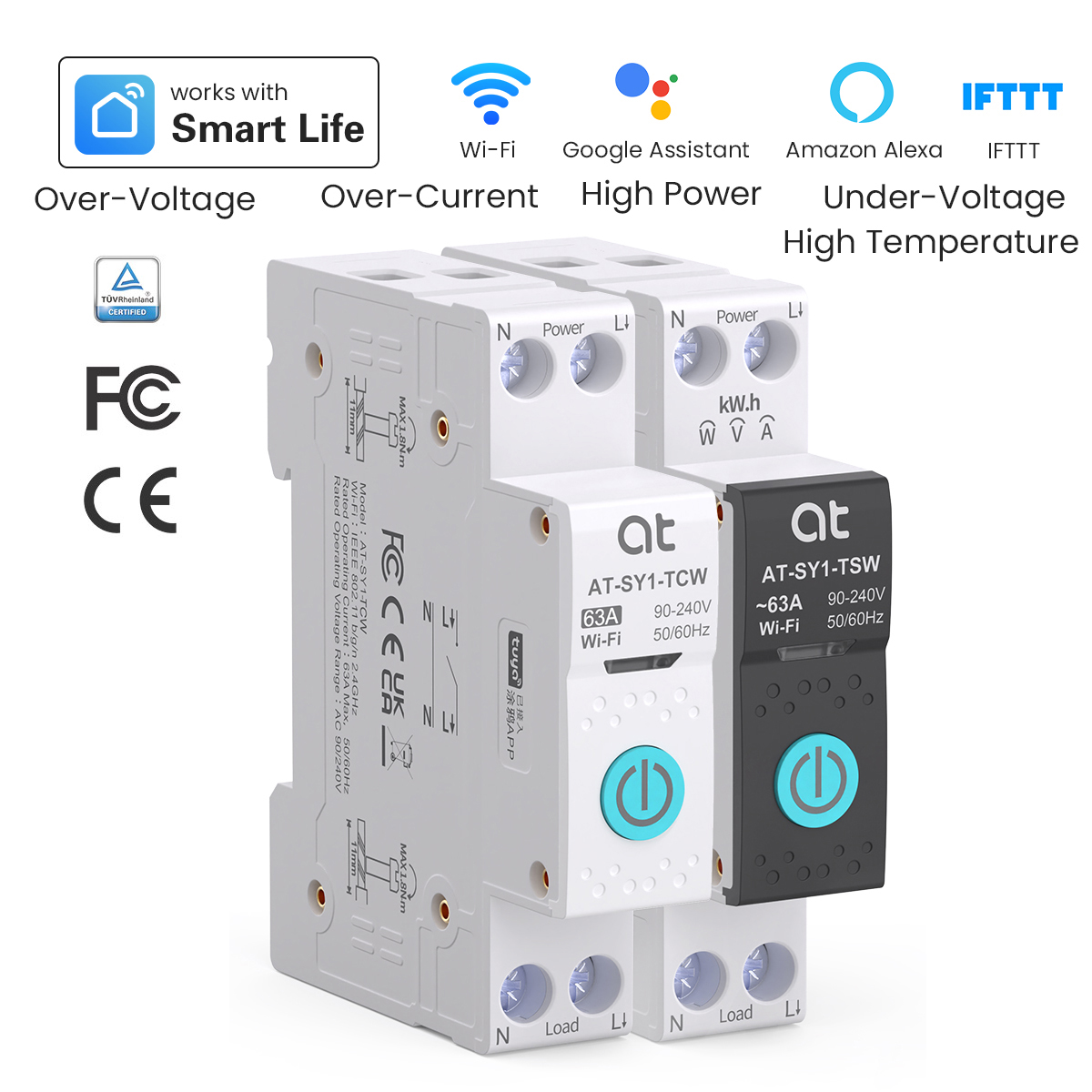 เบรกเกอร์วงจรไฟฟ้าอัจฉริยะ Tuy - Smart Accessories บทวิจารณ์และราคา