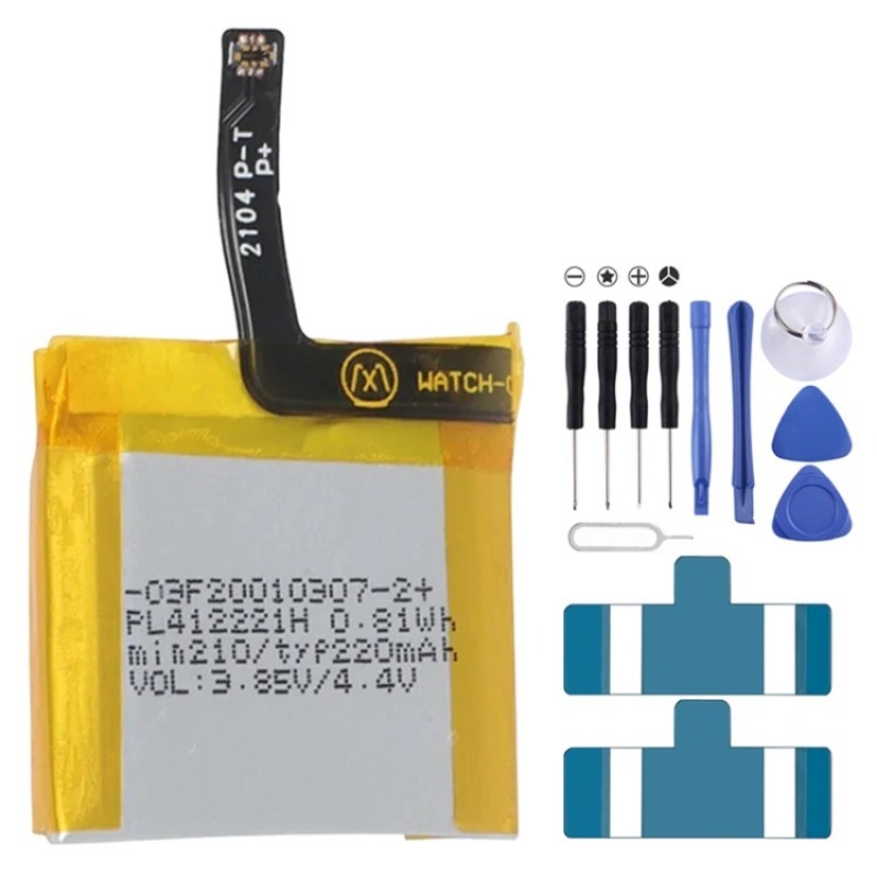 PL412221H 3.85V 220mAh แบตเตอร - Smartwatch A1914 บทวิจารณ์และราคา