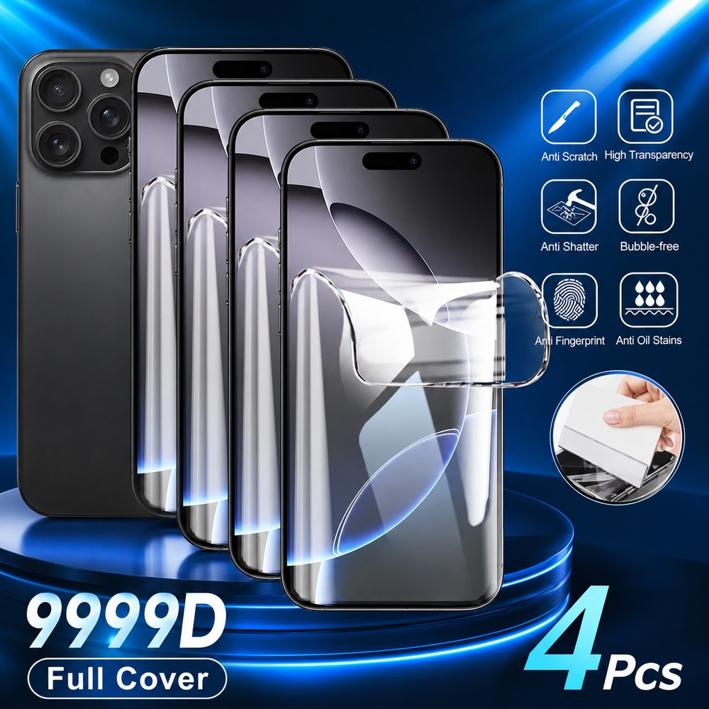 ฟิล์มไฮโดรเจล 4 ชิ้น สำหรับ Re - Realme Gt 6 บทวิจารณ์และราคา