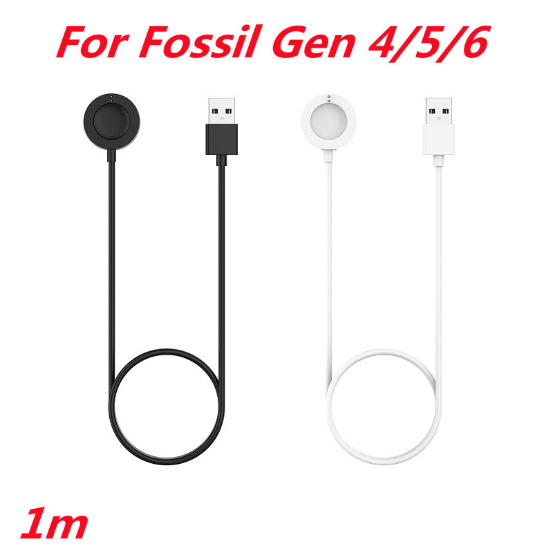 1M สายชาร์จ USB สำหรับ Fossil  - Fossil Smartwatch Accessories บทวิจารณ์และราคา