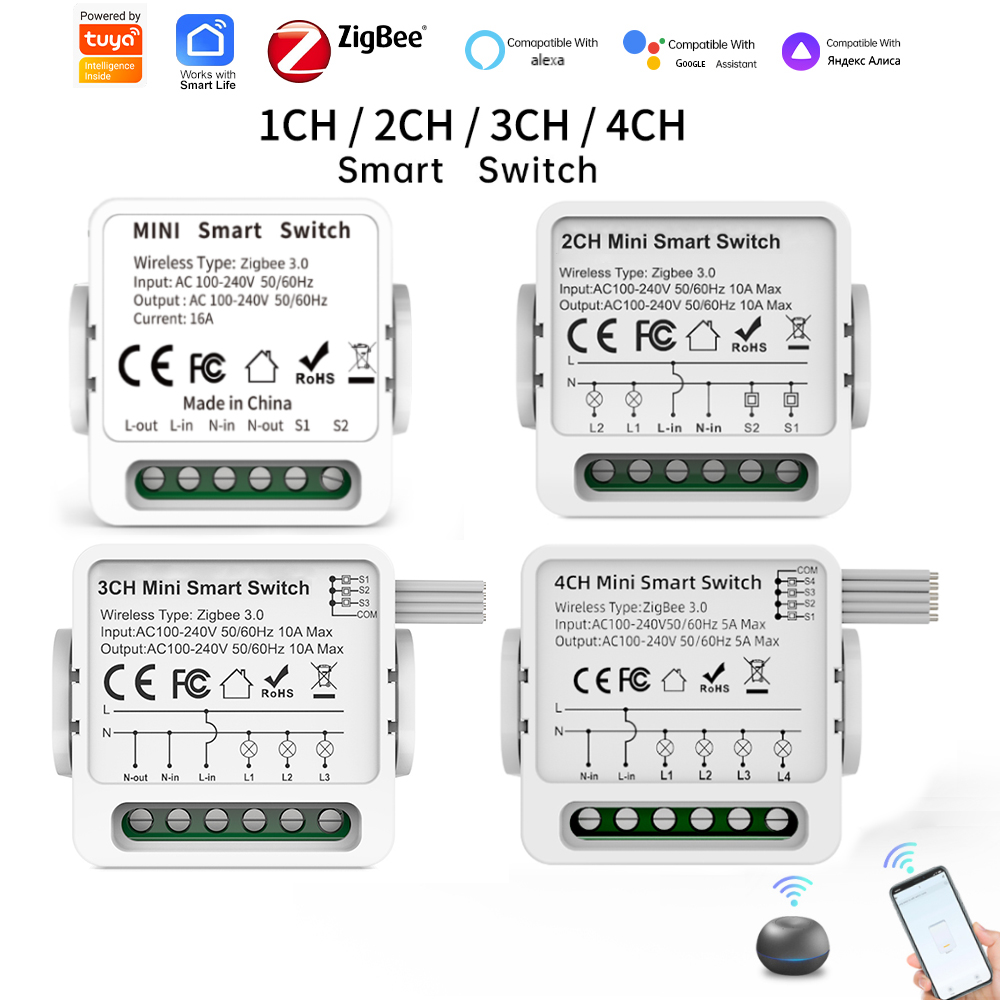 สวิตช์อัจฉริยะ Tuya Zigbee 3.0 - Smart Accessories บทวิจารณ์และราคา