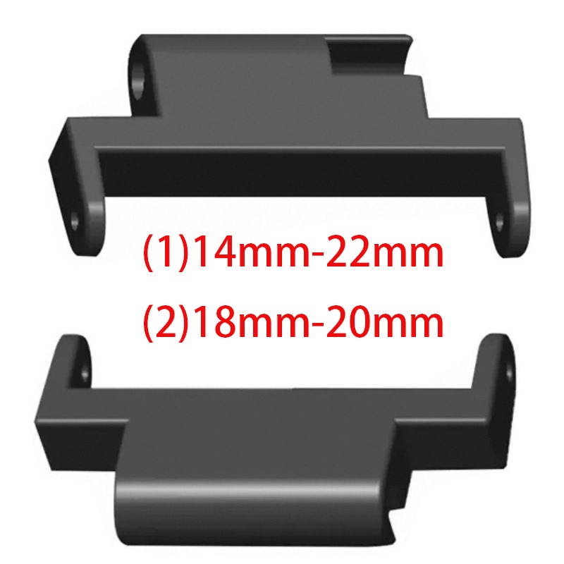 2 ชิ้น 18 มม. ถึง 20 มม. 14 มม - Watch Band Connector บทวิจารณ์และราคา