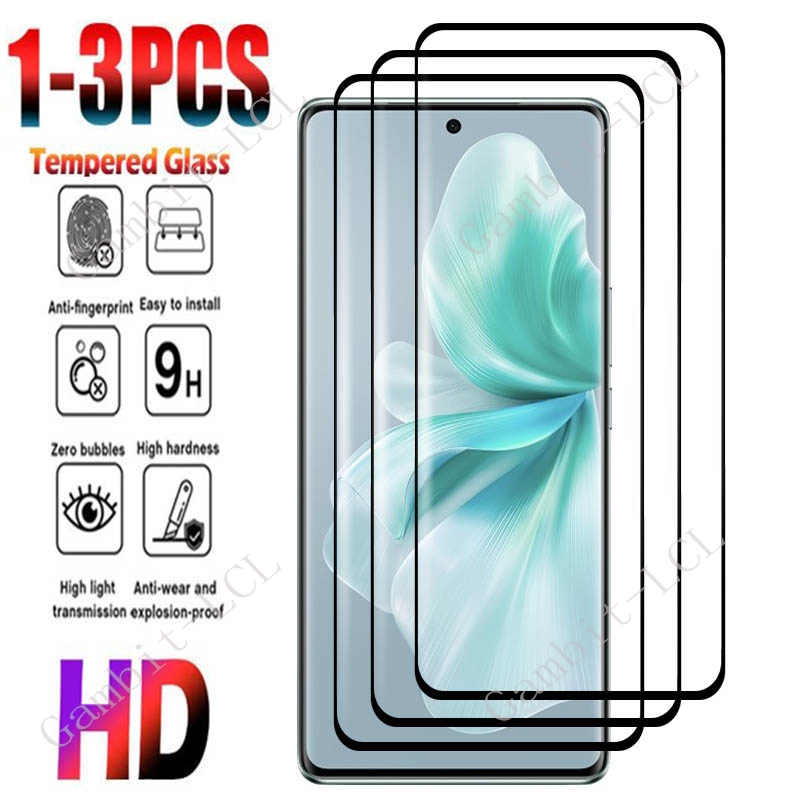 1-3PCS 3D โค้งกระจกนิรภัยเต็มร - Vivo V40 บทวิจารณ์และราคา
