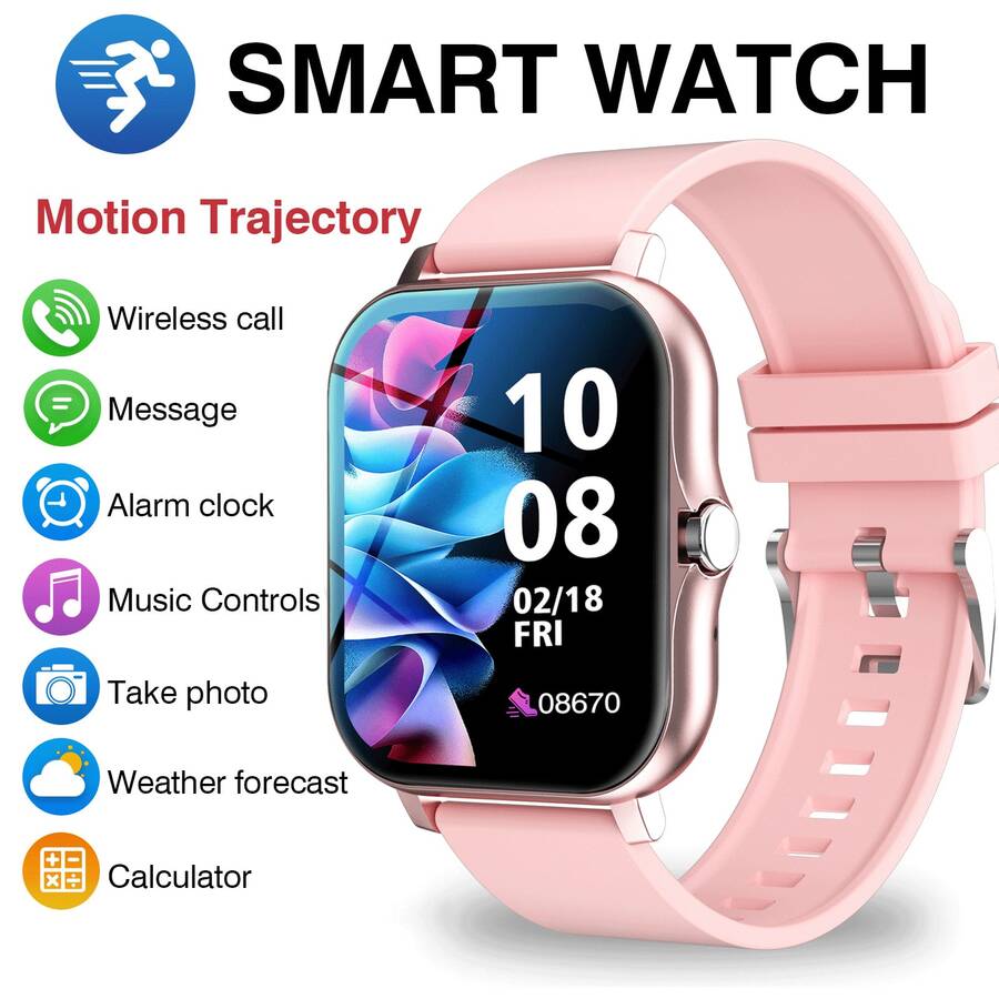 สมาร์ทวอทช์พร้อมฟังก์ชันโทรไร้ - Smartwatch Touch บทวิจารณ์และราคา