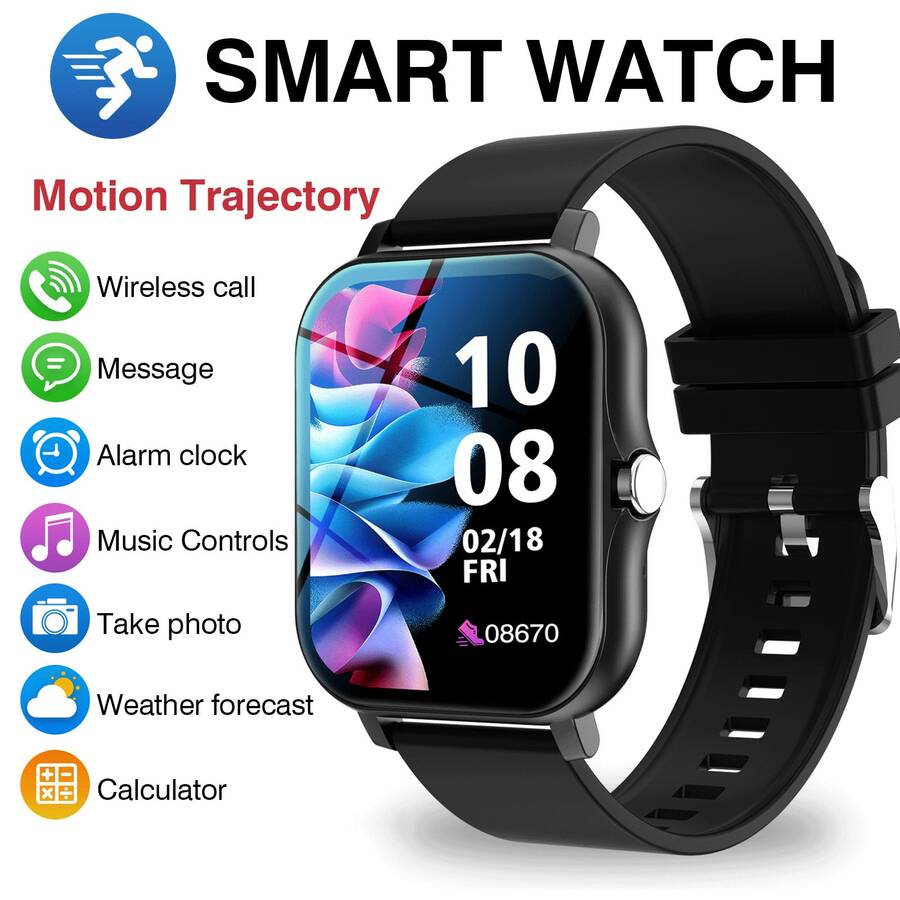 สมาร์ทวอทช์พร้อมฟังก์ชันโทรไร้ - Smartwatch Touch บทวิจารณ์และราคา