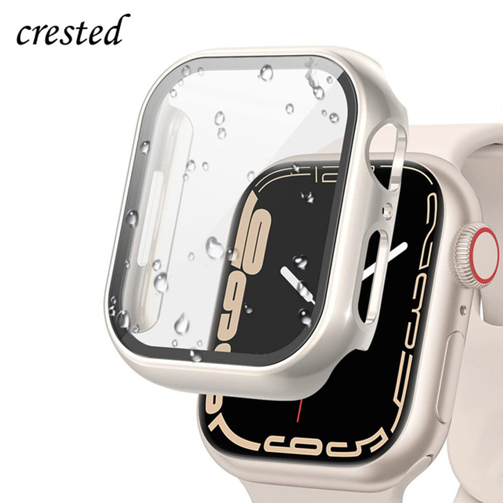 แก้ว + ฝาครอบสําหรับ Apple Wat - Smartwatch Band Accessories บทวิจารณ์และราคา