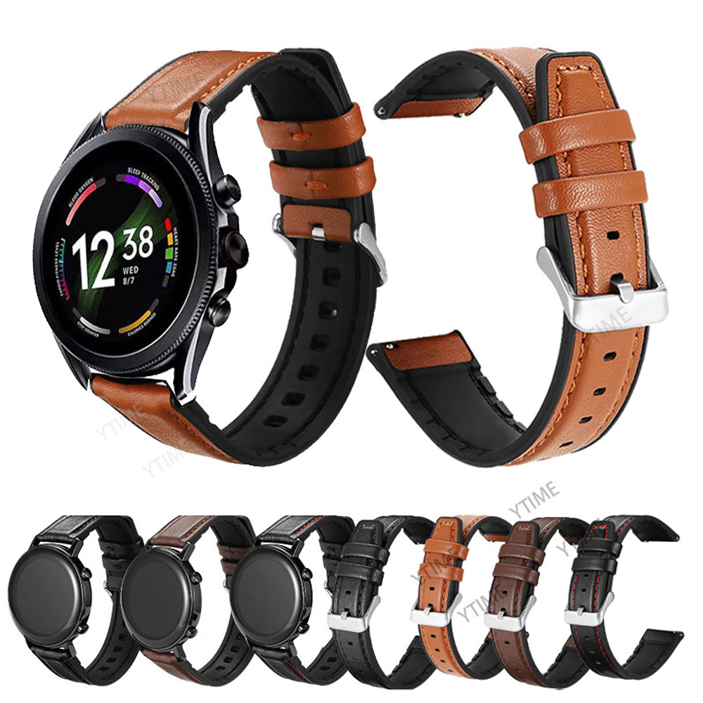 สายหนังซิลิโคน22มม. สำหรับ Fos - Fossil Smartwatch Accessories บทวิจารณ์และราคา