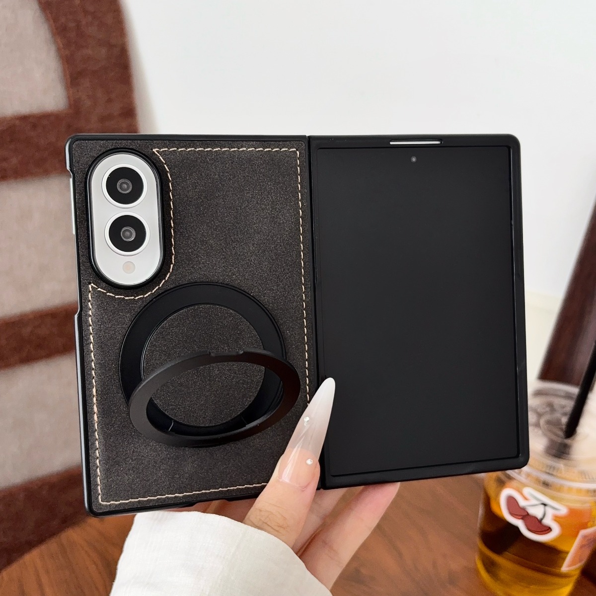 เคสโทรศัพท์หนังแกะสุดหรูสำหรับ - Magnetic Charging Stand บทวิจารณ์และราคา