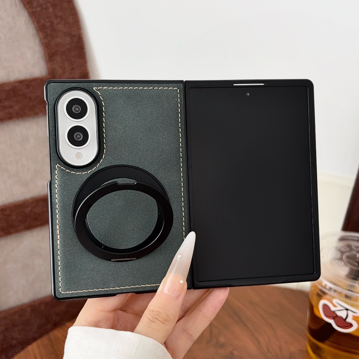 เคสโทรศัพท์หนังแกะสุดหรูสำหรับ - Magnetic Charging Stand บทวิจารณ์และราคา