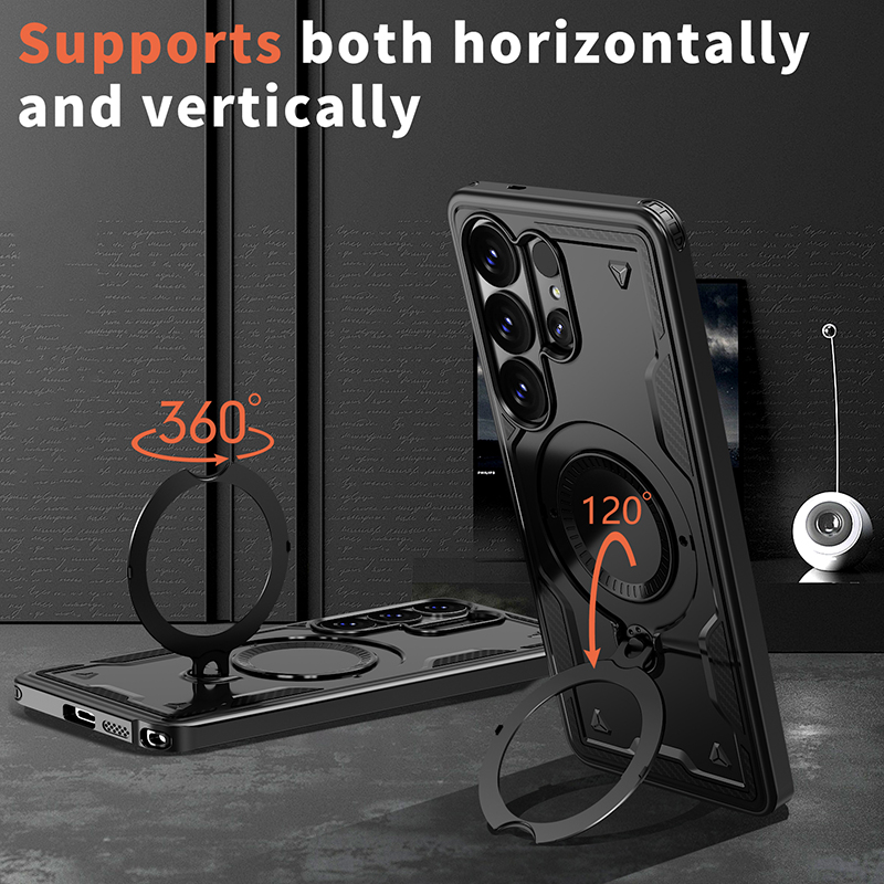 360 °   เคสโทรศัพท์กันกระแทกแบ - Magnetic Charging Stand บทวิจารณ์และราคา