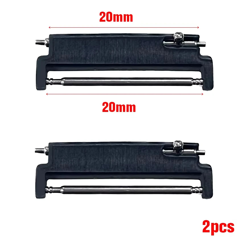 2 ชิ้น/ล็อตอะแดปเตอร์โลหะ 20 ม - Watch Band Connector บทวิจารณ์และราคา